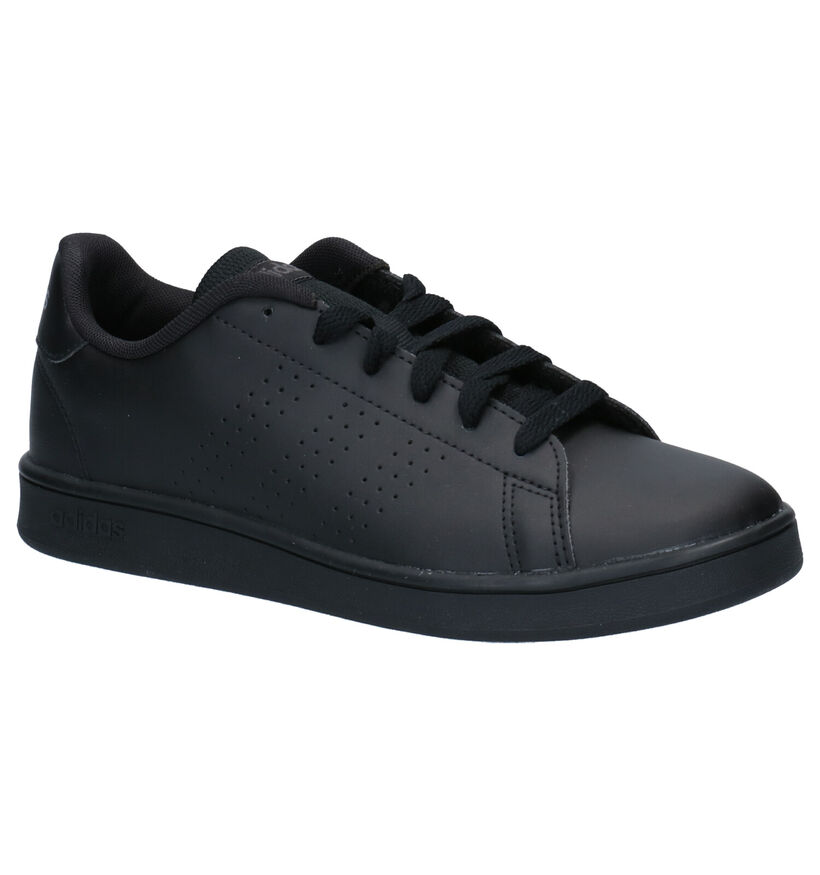 adidas Adventage K Witte Sneakers voor jongens, meisjes (334812)