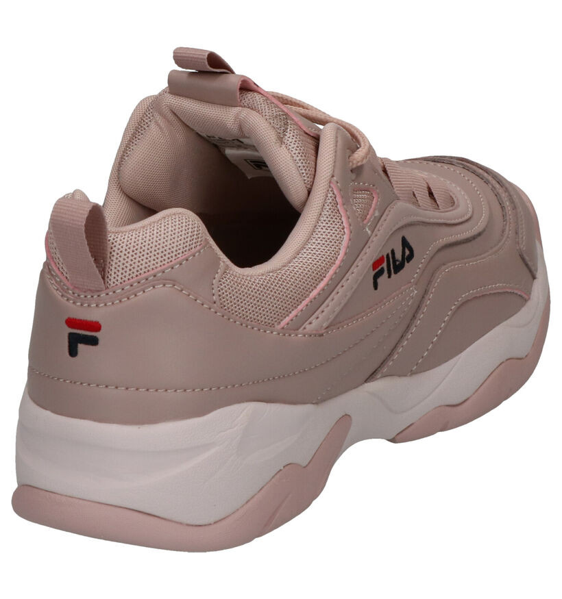 Fila Ray Roze Sneakers in kunstleer (253532)