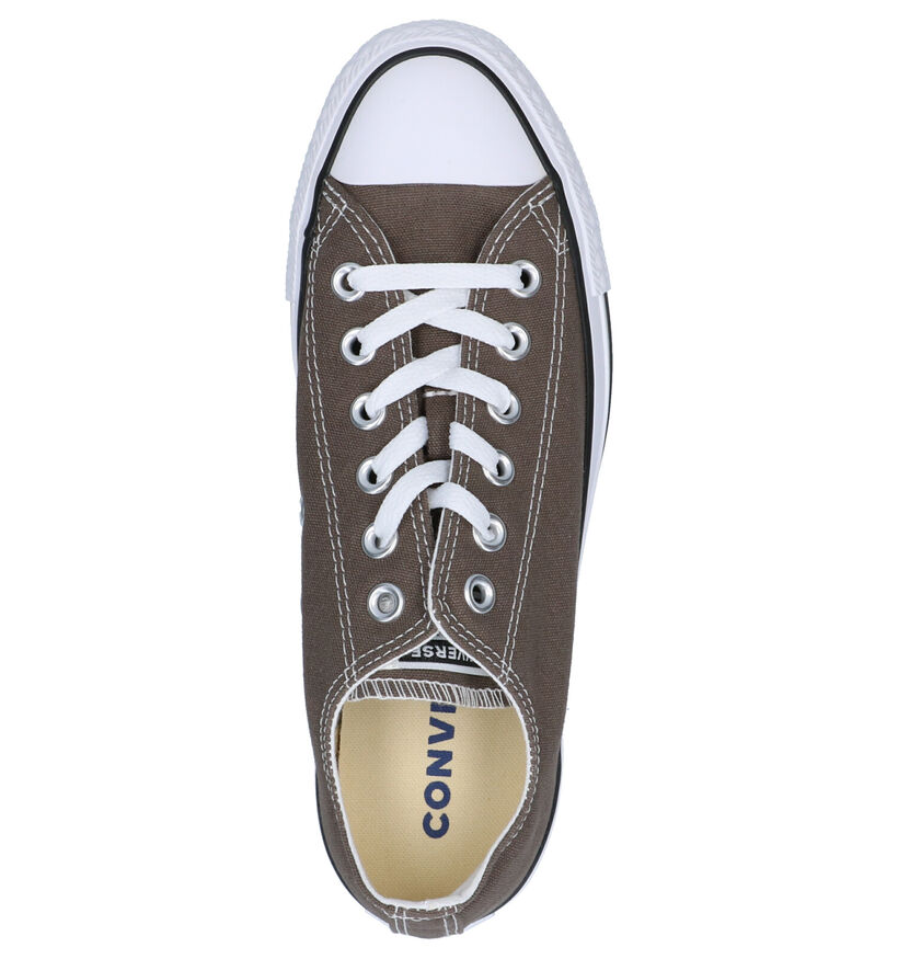 Converse Chuck Taylor AS Baskets en Beige en textile (287162)