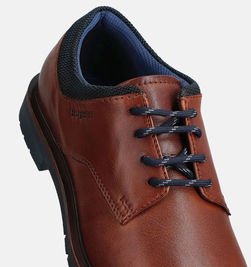 Bugatti Ciriaco Bruine Geklede Veterschoenen voor heren (367312)