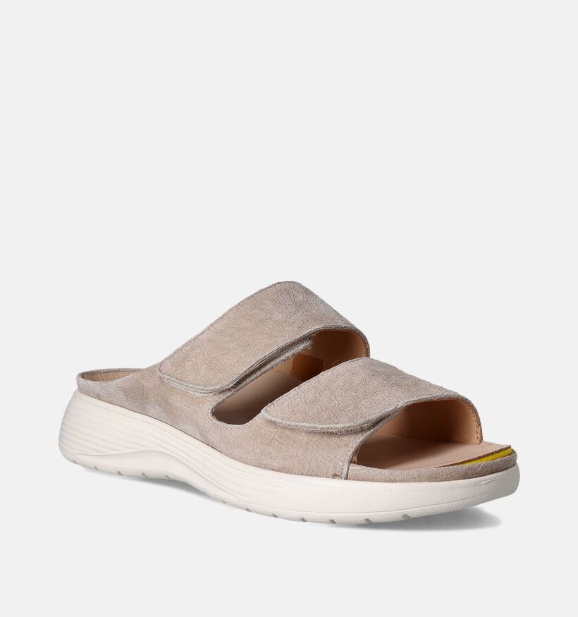 G-Comfort Beige Slippers voor dames (356843)