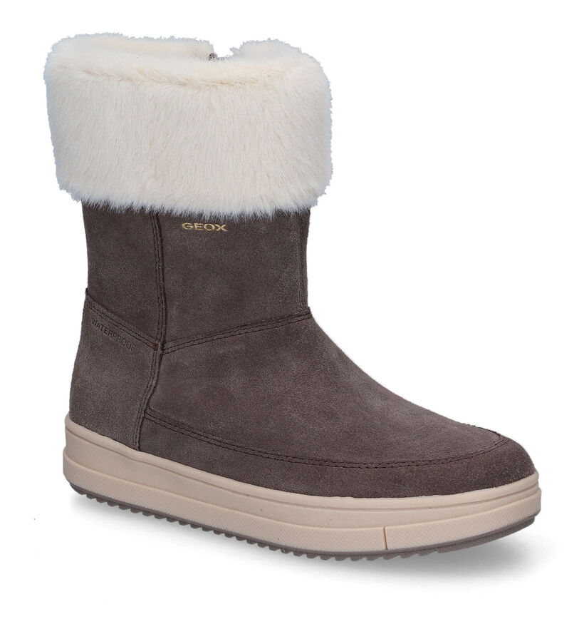 Geox Rebecca Bottes en Bleu en faux fur (317658)