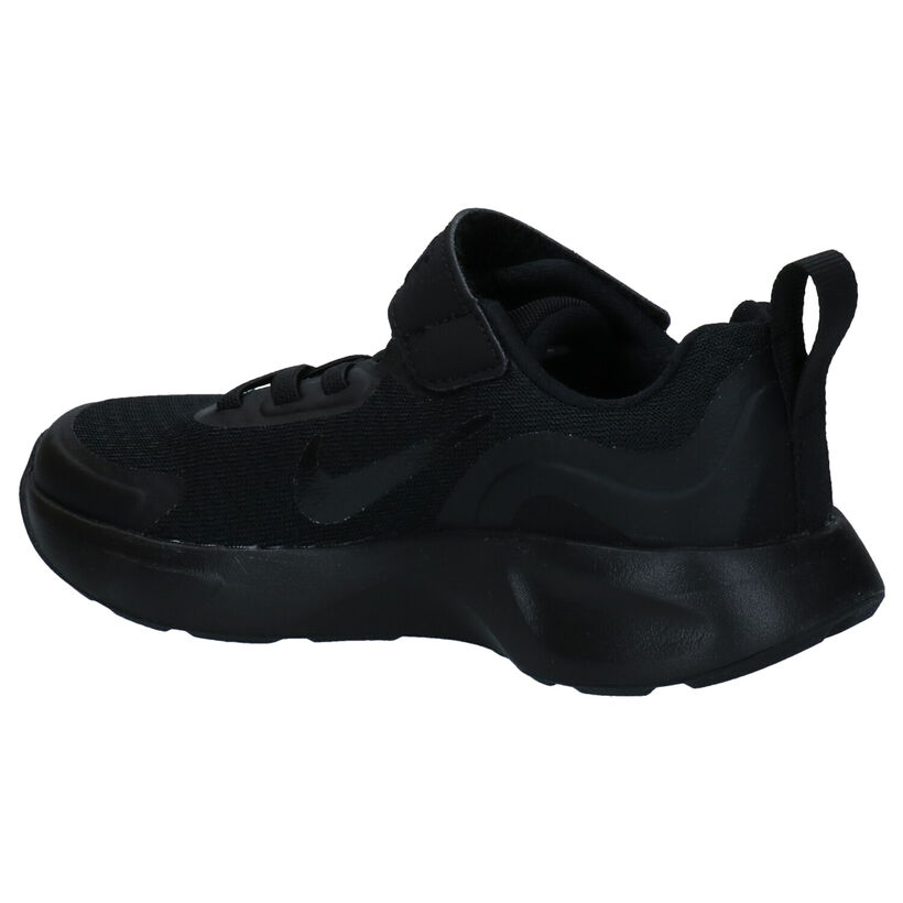 Nike Weareallday PS Baskets en Noir pour garçons (291175) - pour semelles orthopédiques