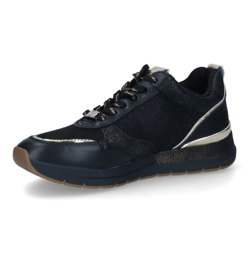 Tamaris Baskets casual en Noir en simili cuir (313186)