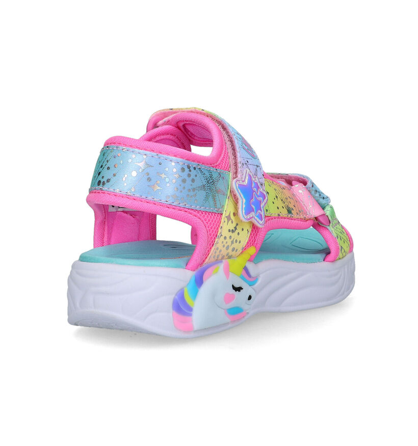 Skechers Unicorn Dreams Sandales en Rose pour filles (323338)