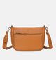 Crinkles Sac porté croisé en Camel pour femmes (342333)