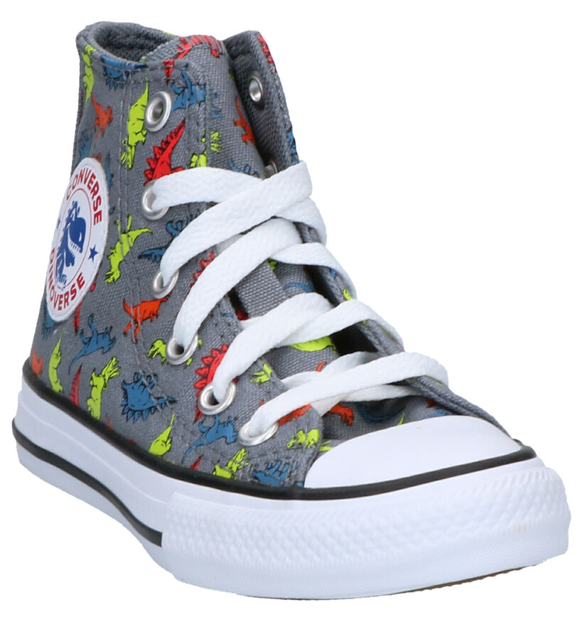 Converse Chuck Taylor AS Grijze Sneakers in stof (263507)