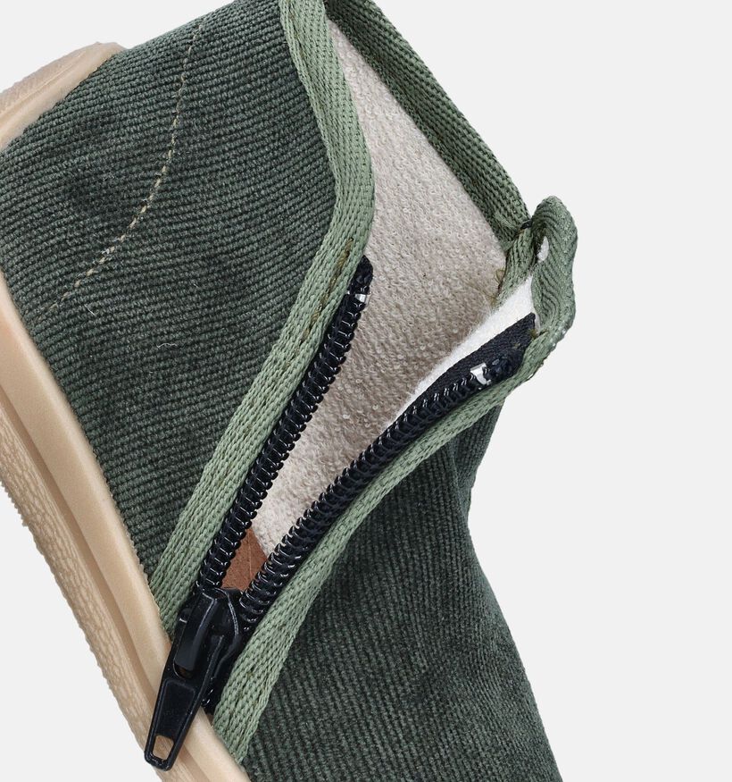 Bellamy Patou Pantoufles en Vert pour filles, garçons (348668)