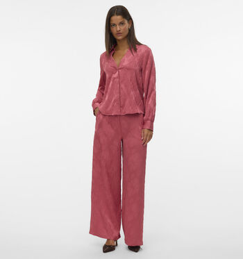 Vero Moda Broeken Roze