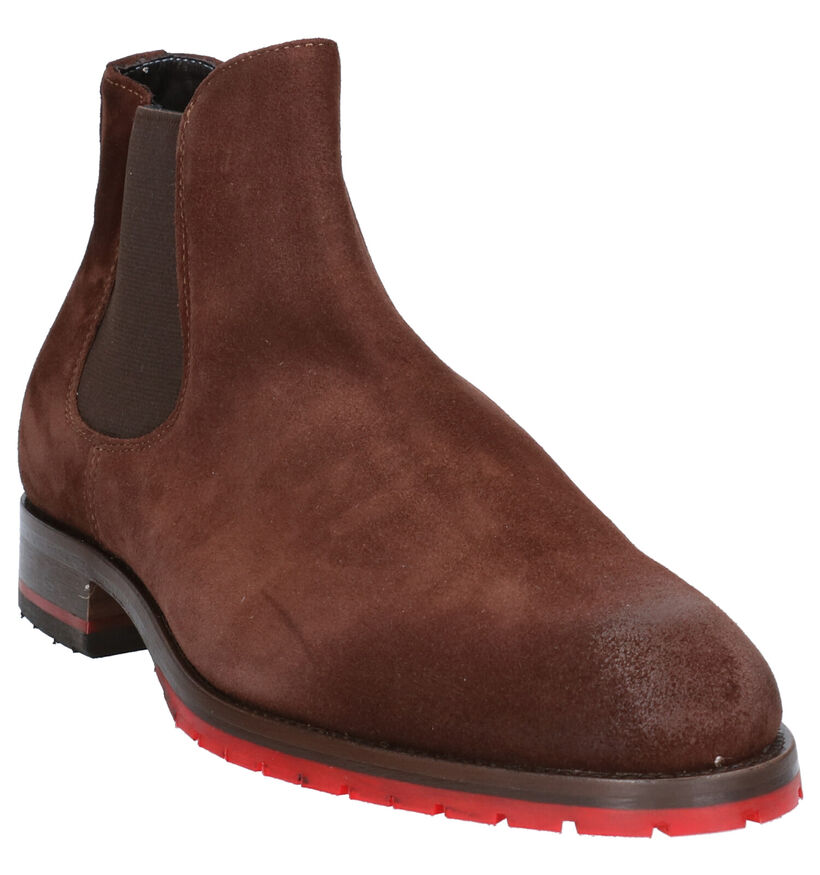 Giorgio Bruine Boots in daim (260526)