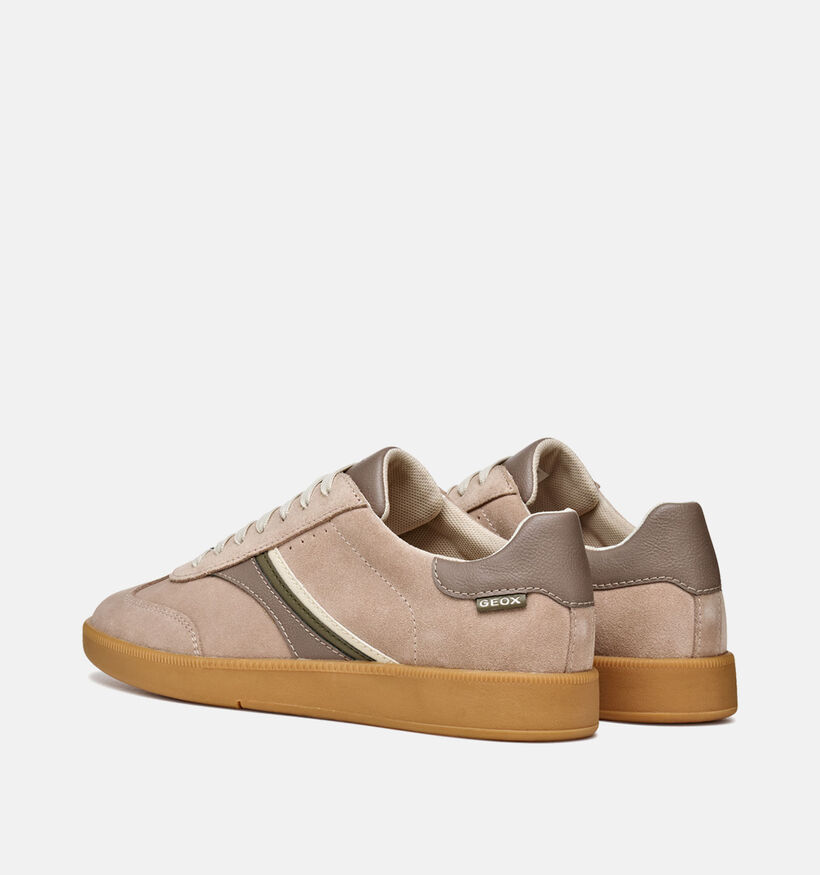 Geox Meleda Baskets en Taupe pour femmes (360133) - pour semelles orthopédiques