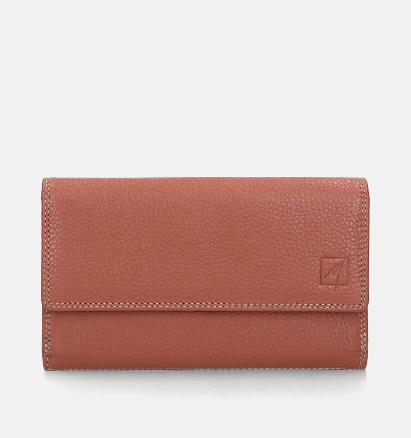Label M Porte-monnaie à rabat en Marron pour femmes (349925)