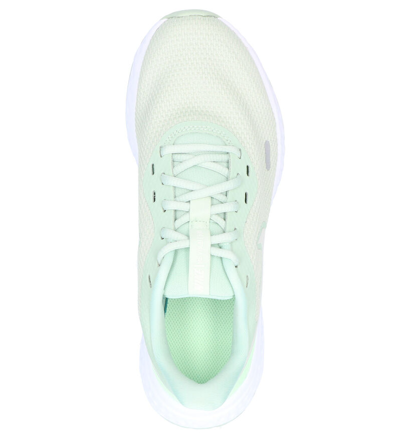 Nike Revolution 5 Witte Sneakers in stof (265865)
