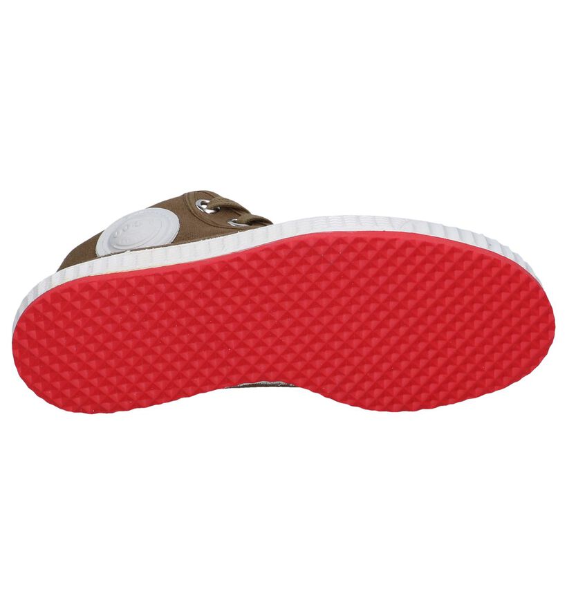 0051 Barvy Baskets en Kaki pour femmes (317461) - pour semelles orthopédiques