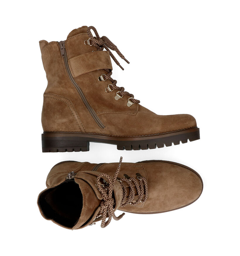 Gabor OptiFit Bottines en Beige en daim (297455)