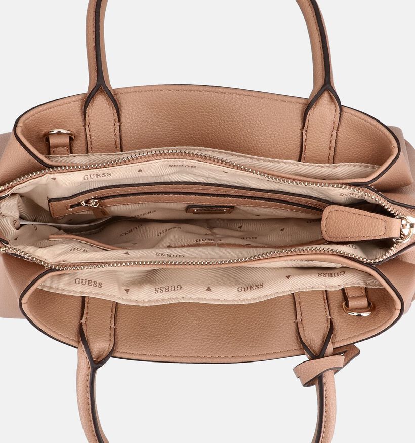 Guess Isola Sac s &agrave; main en Beige fonc&eacute; pour femmes (375904)