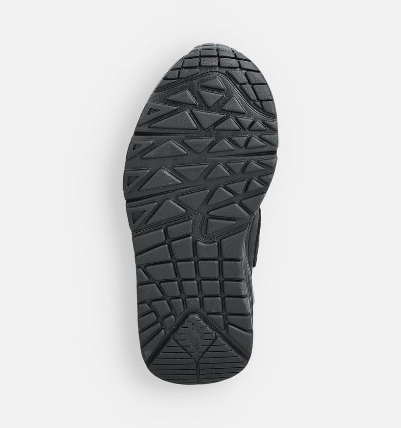 Skechers Uno Air Blitz Baskets en Noir pour filles, gar&ccedil;ons (375670)