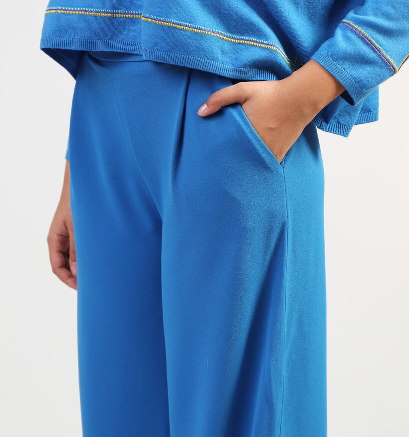 JDY Geggo Pantalon large en Bleu L32 pour femmes (351401)