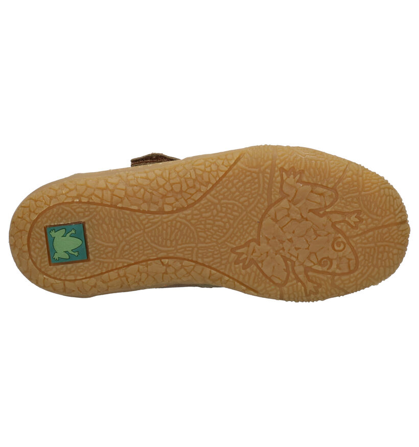 El Naturalista Yuyuan Beige Sandalen in daim (275133)