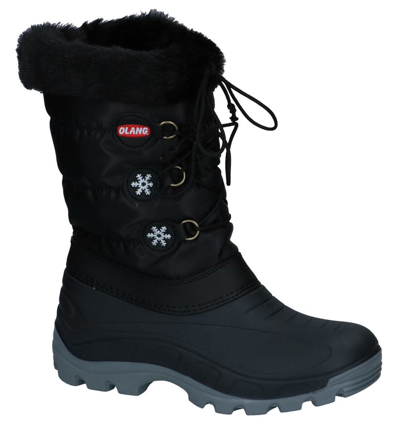 Olang Patty Zwarte Snowboots in stof (262755)