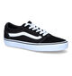 Vans Ward Zwarte Skate sneakers in daim (328035)