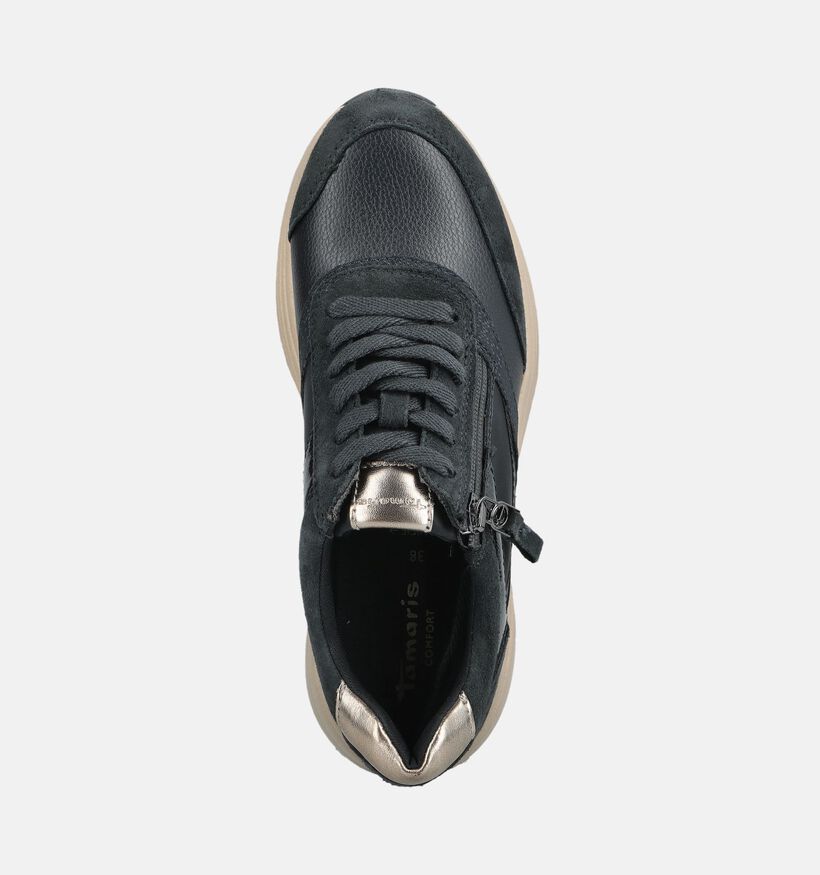 Tamaris Comfort Donkerblauwe Sneakers voor dames (376311) - geschikt voor steunzolen