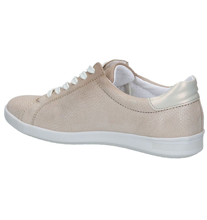 Mirel Sally Gouden Lage Schoenen in leer (285560)