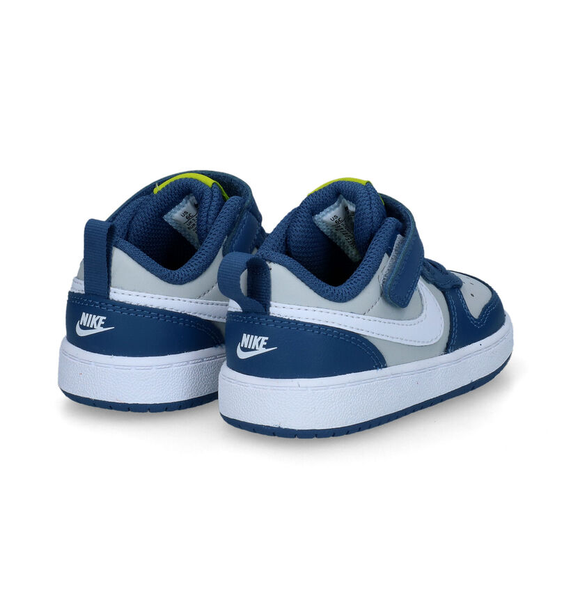 Nike Court Borough Baskets en Blanc pour garçons, filles (340221)