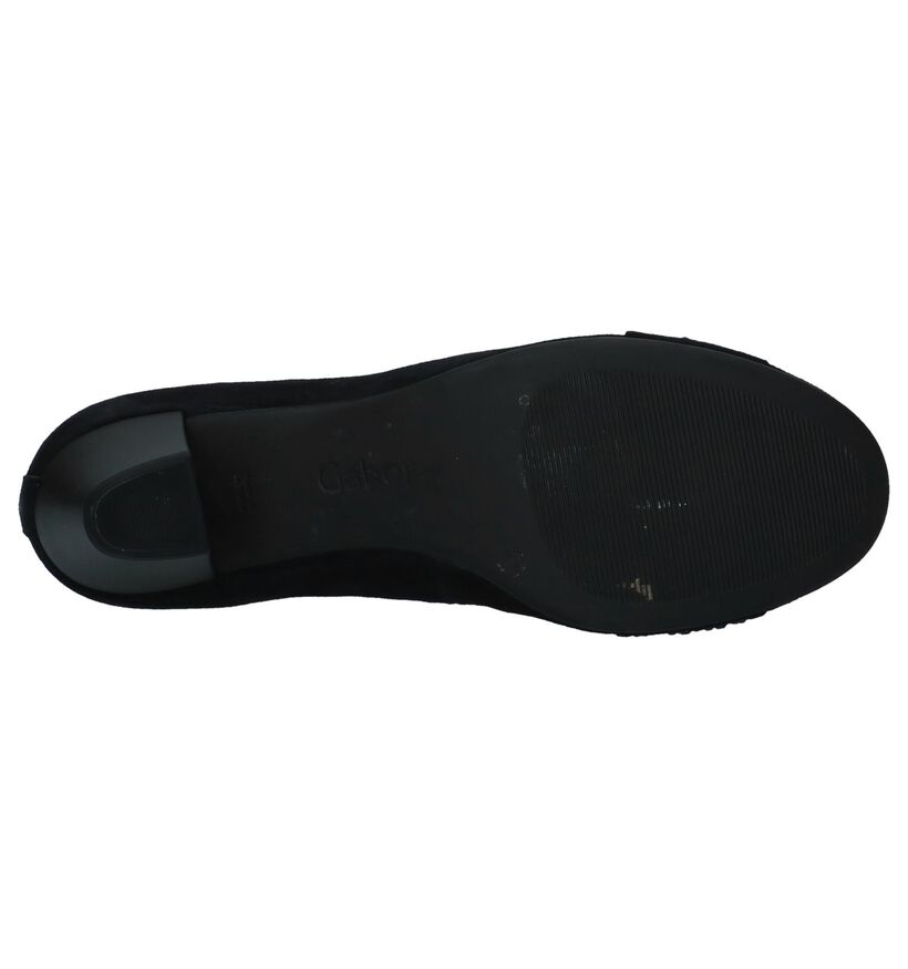 Klassieke Pumps Donkerblauw Gabor Soft & Smart in daim (222773)