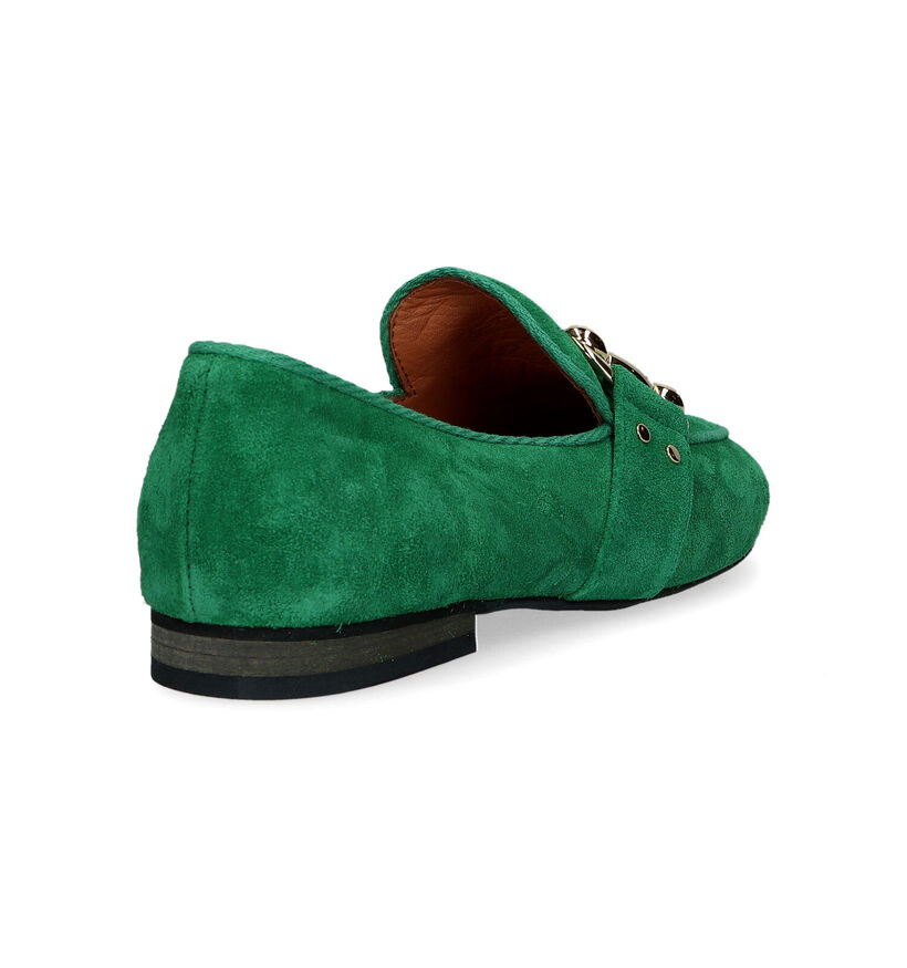 Babouche Groene Loafers voor dames (325558)