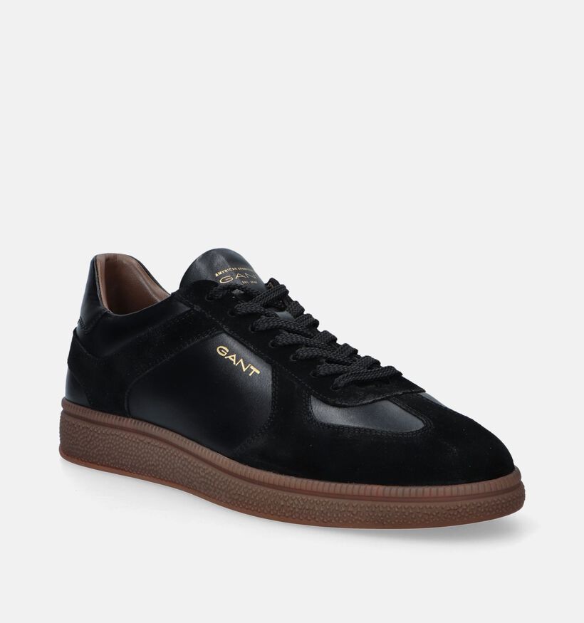 Gant Cuzmo Zwarte Veterschoenen voor heren (347807) - geschikt voor steunzolen