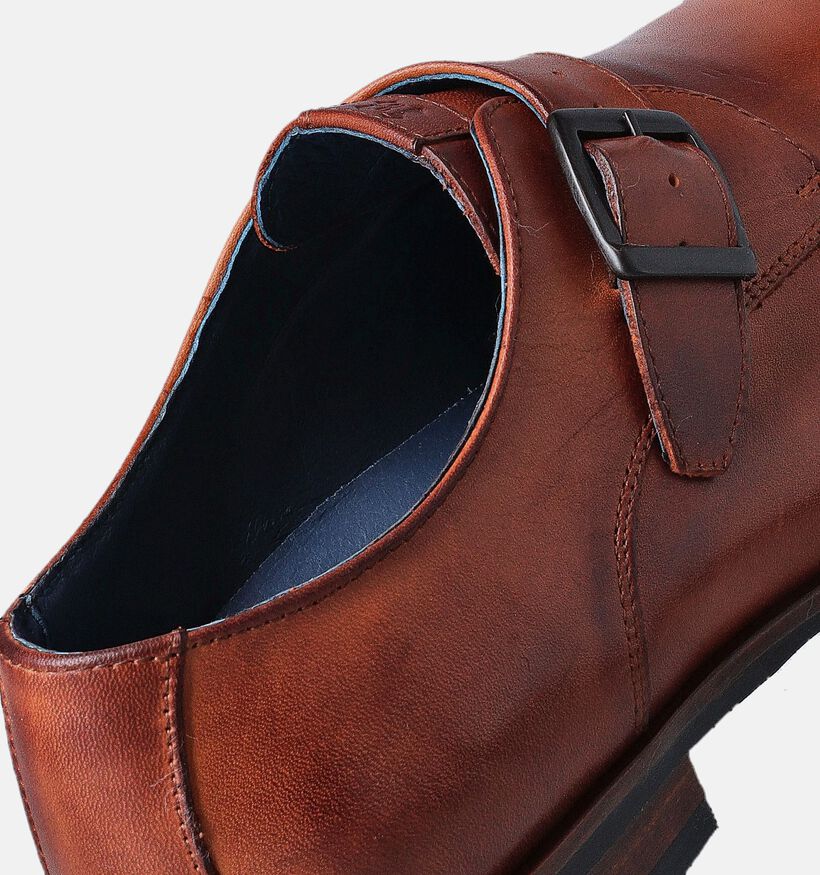 Berkelmans Termas Cognac Geklede schoenen voor heren (357862) - geschikt voor steunzolen