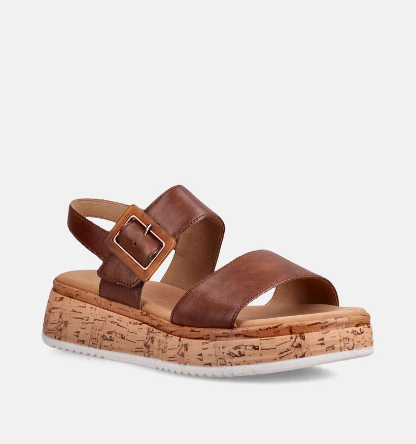 Gabor Cognac Sandalen voor dames (371166)