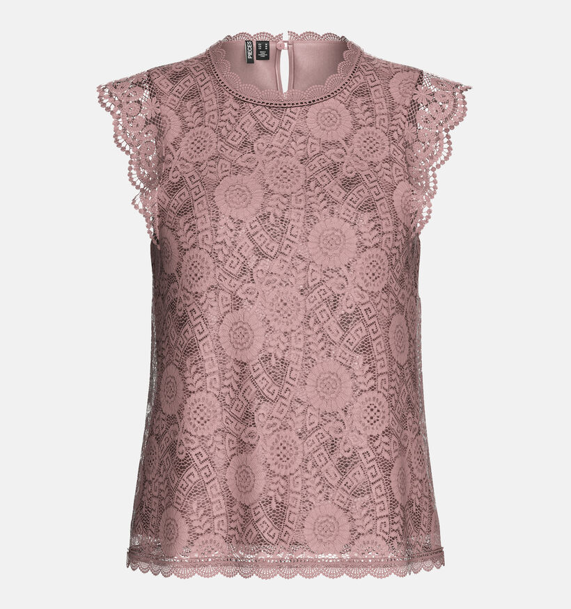 Pieces Olline Blouse en dentelle en Rose pour femmes (351104)