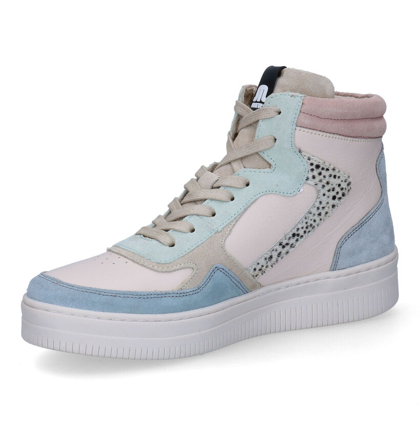 Maruti Mona Witte Hoge Sneakers voor dames (307891) - geschikt voor steunzolen