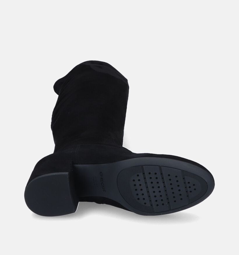Geox Eleana Cuissardes en Noir pour femmes (316150) - pour semelles orthopédiques