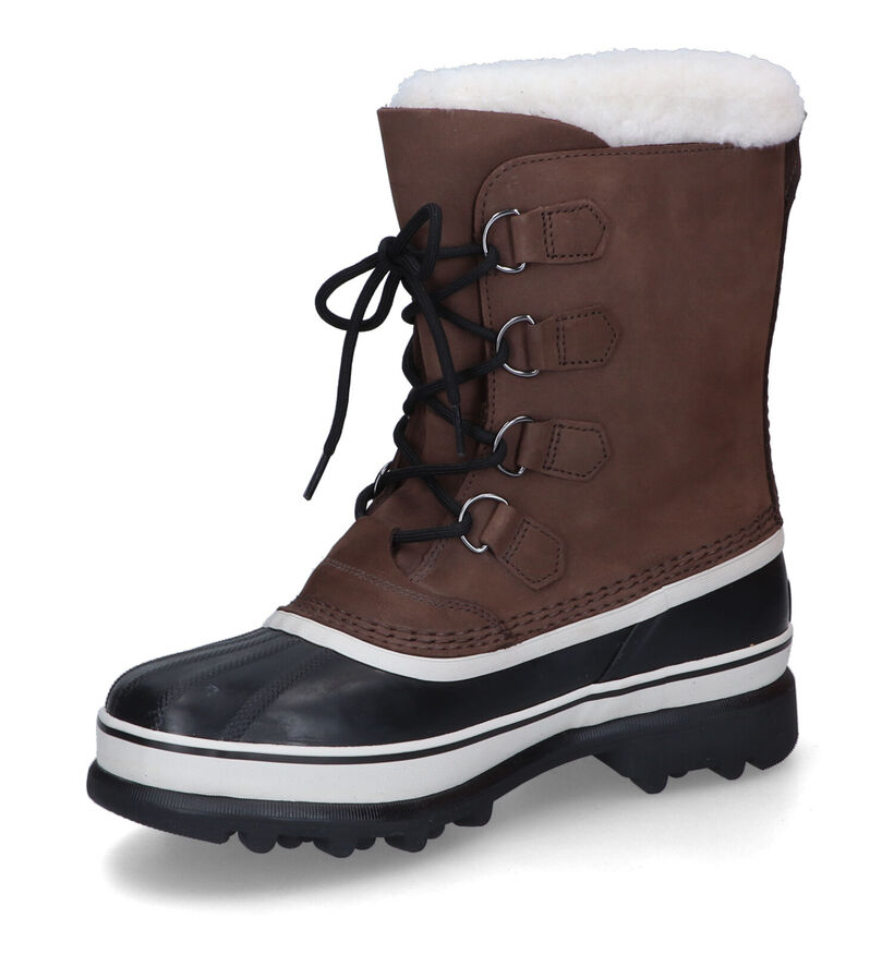 Sorel Caribou Bottes de neige étanches en Marron pour hommes (332182)