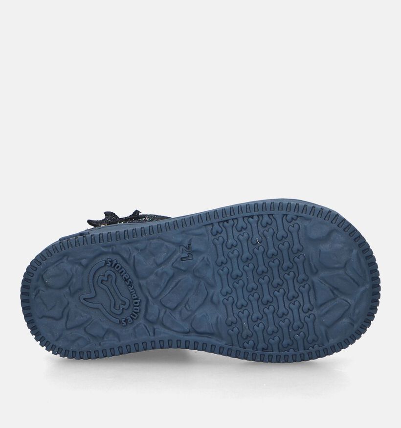 STONES and BONES Sira Blauwe Babyschoenen voor meisjes (329461) - geschikt voor steunzolen