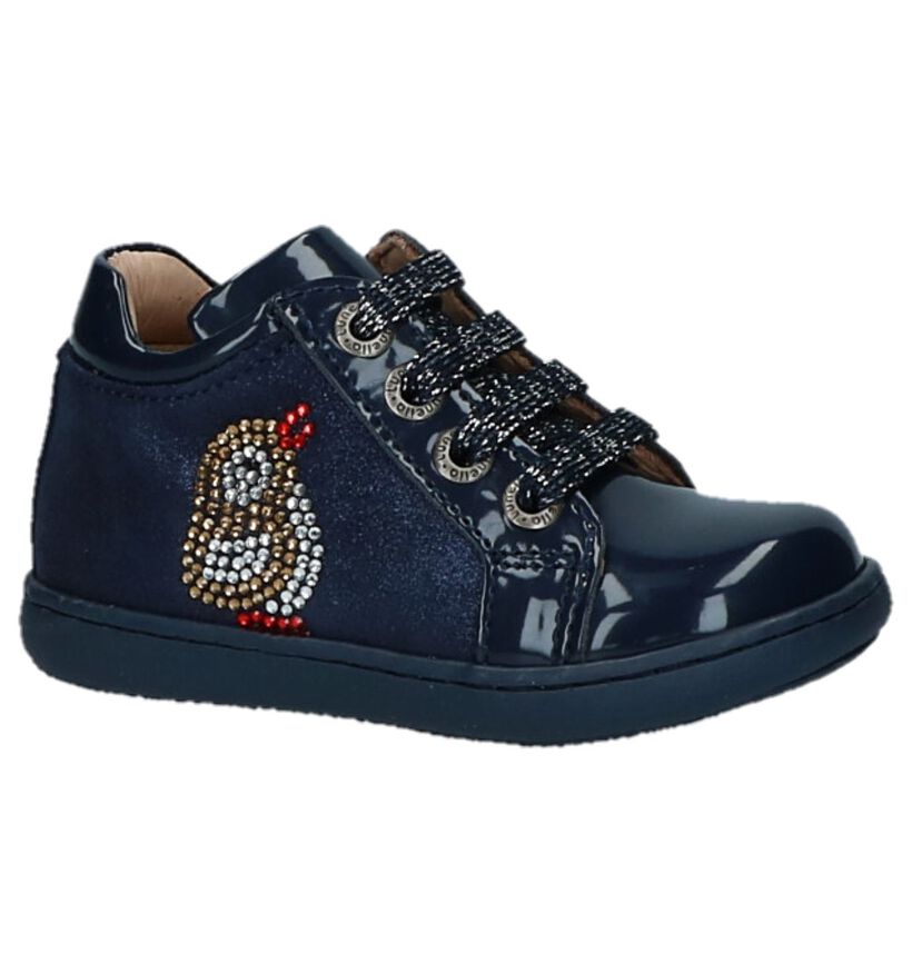 Lunella Chaussures pour bébé  en Bleu foncé en cuir verni (226897)