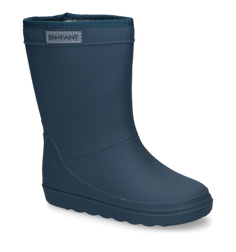 Enfant Bottes de pluie en Bleu foncé pour garçons (312734)