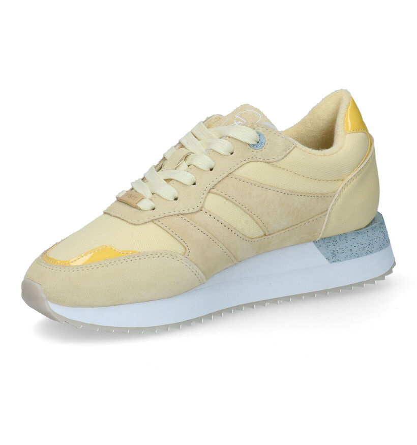 Mexx Jazzy Baskets en Jaune pour femmes (317404) - pour semelles orthopédiques