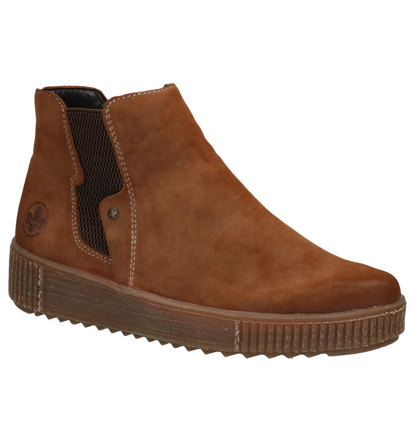 Rieker Cognac Bottines in nubuck (297942)