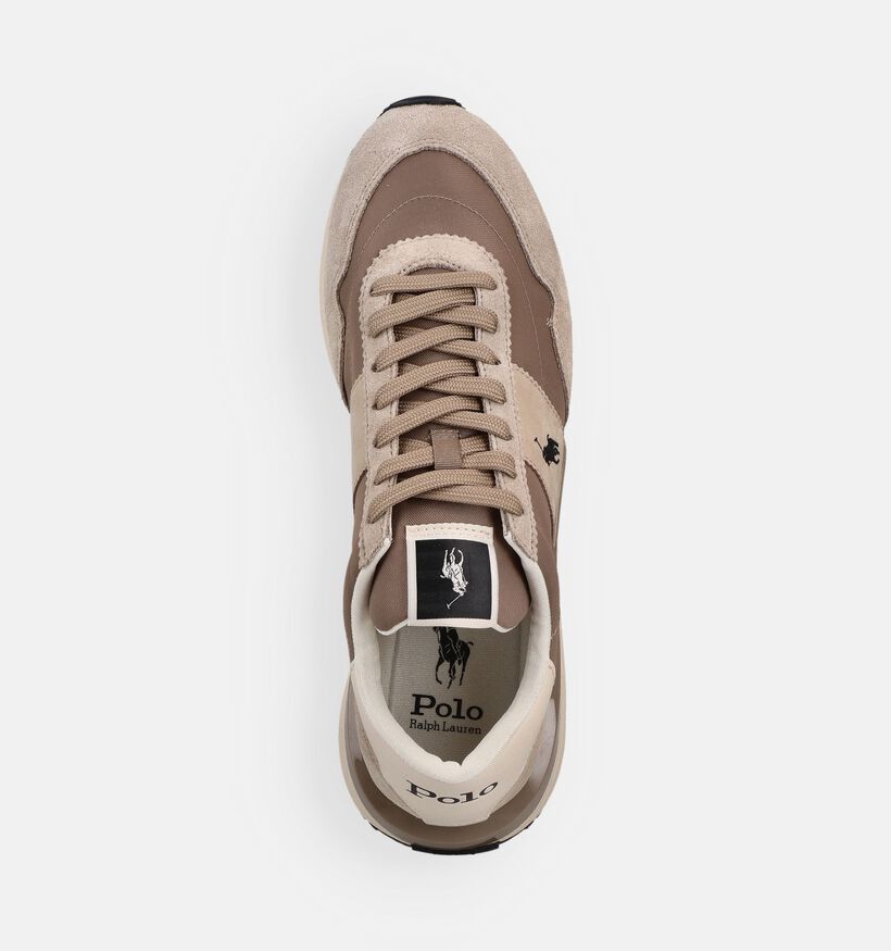 Polo Ralph Lauren Train Chaussures plates en Marron pour hommes (369555) - pour semelles orthop&eacute;diques