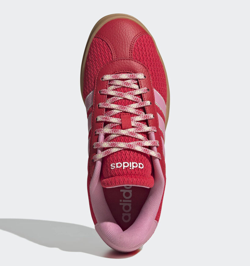 adidas VL Court Bold Baskets en Rouge pour femmes (375339)