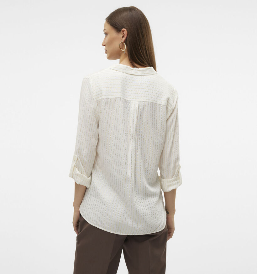 Vero Moda Bumpy Witte Blouse voor dames (365657)