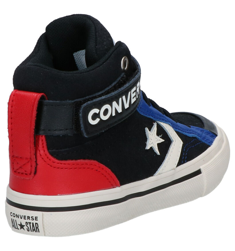 Converse Pro Blaze Strap HI Baskets en Cognac en cuir (299951)