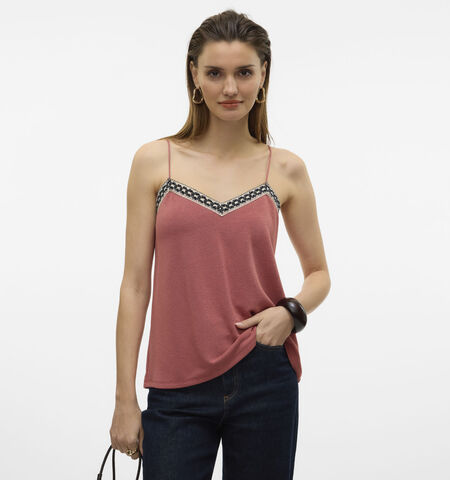 Vero Moda D&eacute;bardeurs Rouge