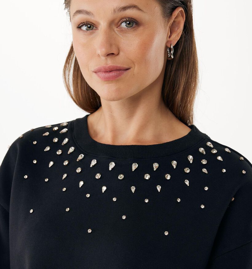 Mexx Embellished Pull en Noir pour femmes (362292)