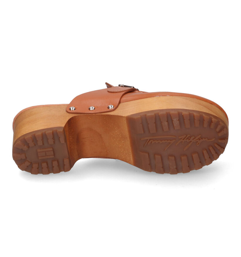 Tommy Hilfiger Hardware Clogs en Cognac pour femmes (310709)