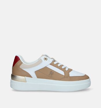 Tommy Hilfiger Baskets Blanc/Marron